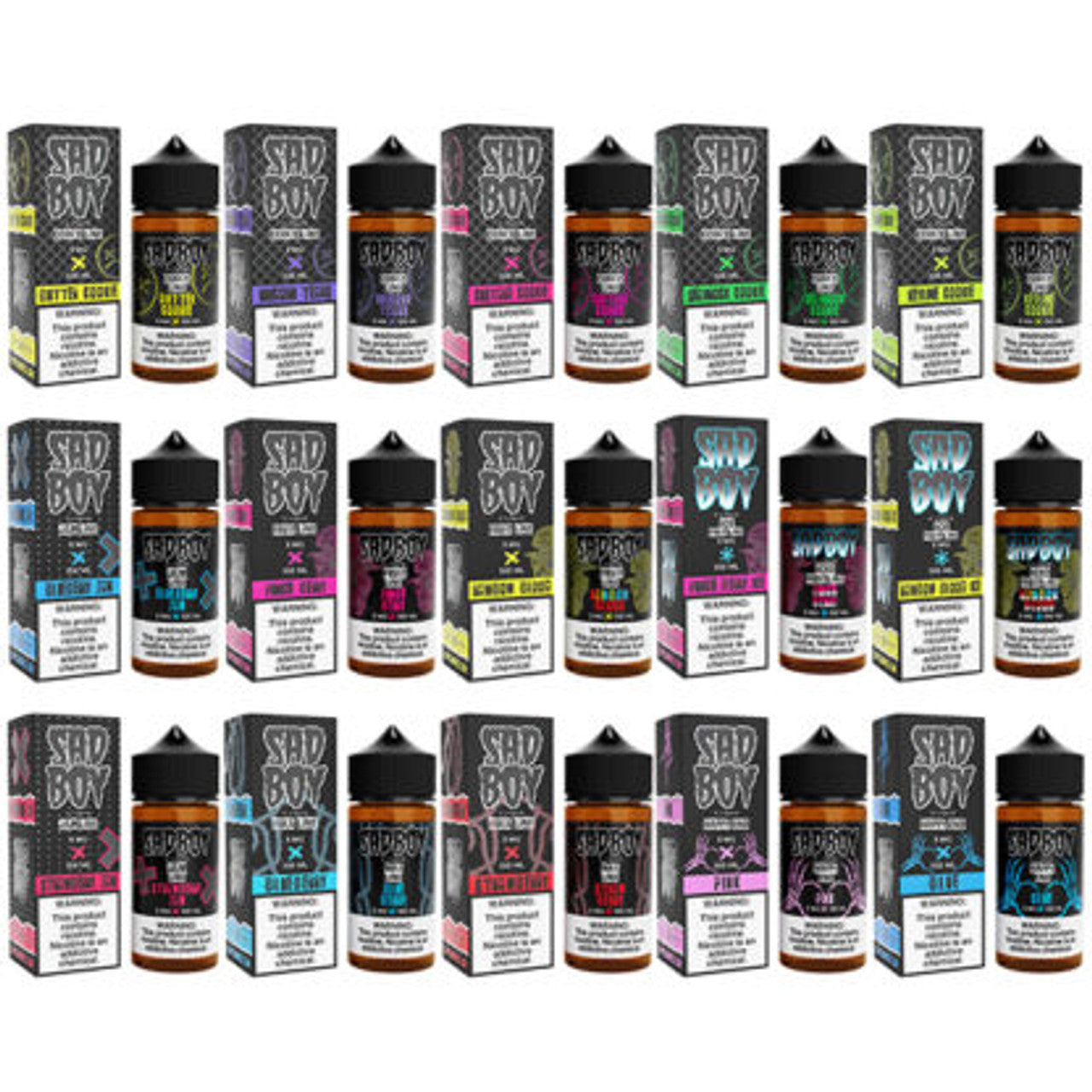 Sad Boy 100mls E-Liquids